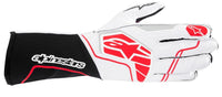 Thumbnail for alpinestars-tech-1-kx-v4-karting-gloves_White/Red_image