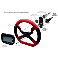 Thumbnail for AiM Sports MyChron 5 Karting Steering Wheel