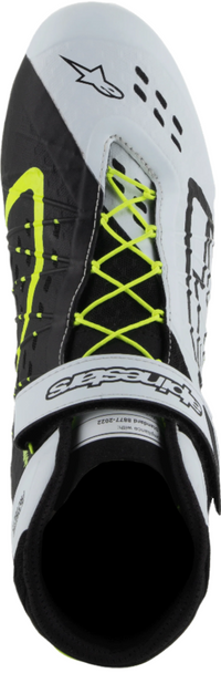 Thumbnail for Alpinestars_2712124-125_tech-1-kx-v3-shoes-fia_black/yellow_top_Image