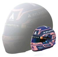 Thumbnail for Bell HP77 Alex Albon 1:2 Scale F1 Mini Helmet | Williams 2025 F1 Season