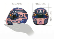 Thumbnail for Bell HP77 Alex Albon 1:2 Scale F1 Mini Helmet | Williams 2025 F1 Season
