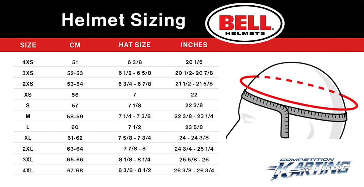 Bell KC7 CMR Lewis Hamilton Edition Karting Helmet | Snell-FIA CMR-2016