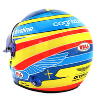 Thumbnail for Bell HP77 Fernando Alonso 1:2 Scale F1 Mini Helmet | Aston Martin 2025 F1 Season
