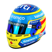 Thumbnail for Bell HP77 Fernando Alonso 1:2 Scale F1 Mini Helmet | Aston Martin 2025 F1 Season