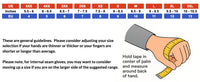 Thumbnail for Size Chart of Auto and  Kart Racing Gloves 