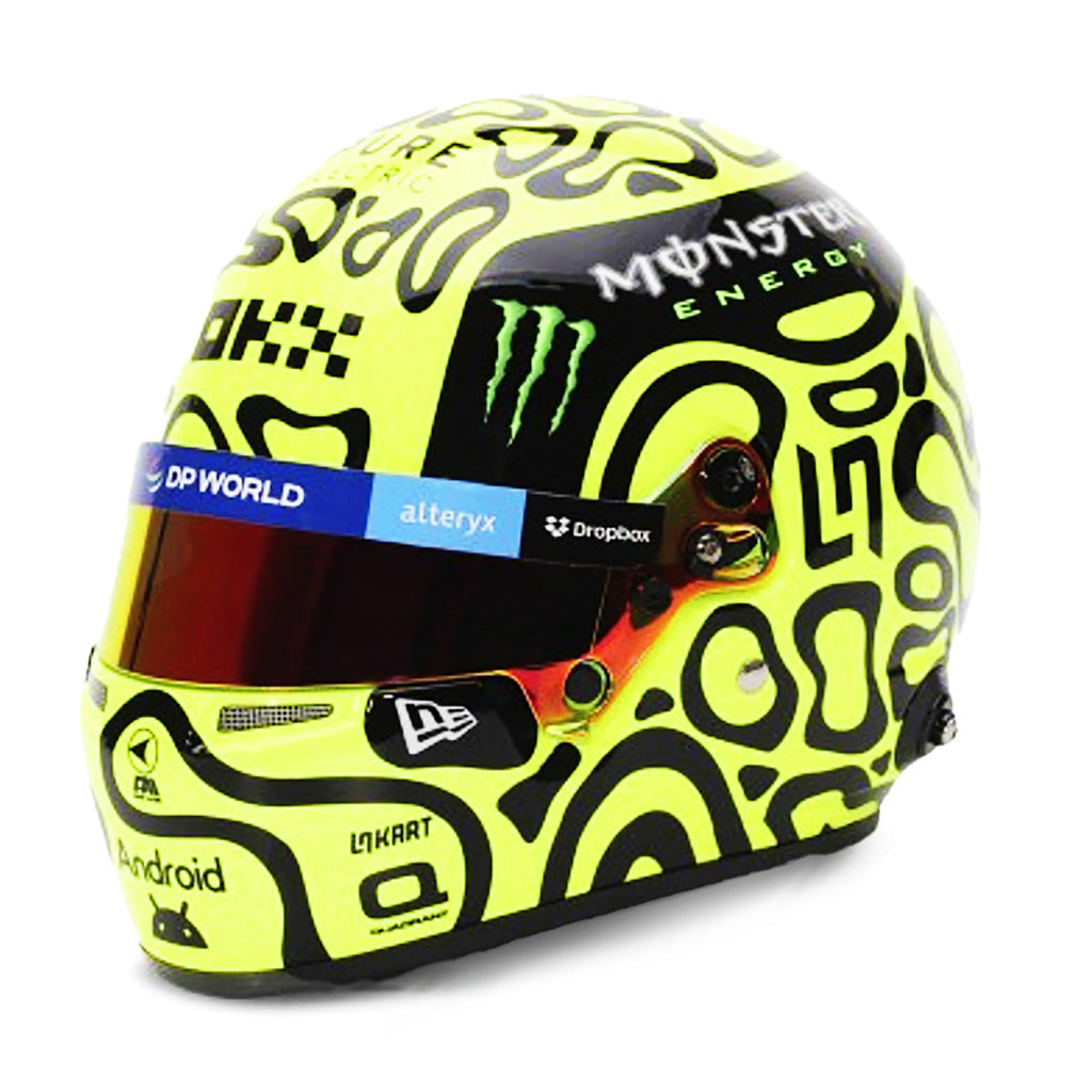 Lando Norris replica mini-helmet F1 2024 season from Bell Helmets