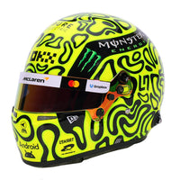 Thumbnail for Lando Norris 2025 Formula 1 replica Bell HP77 mini helmet