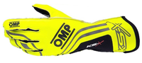 Thumbnail for OMP KS-3X karting glove in fluorescent yellow