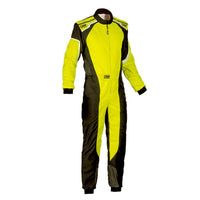 Thumbnail for Yellow black OMP KS-3 karting suit