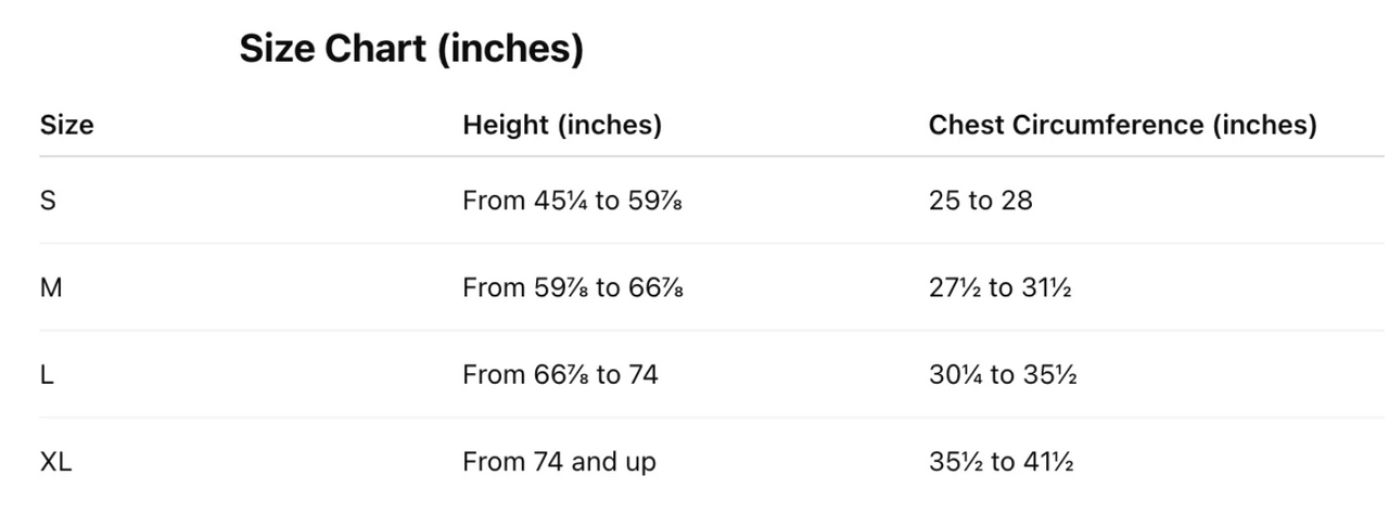 OMP_CAROBN_RIB_PROTECTOR_SIZE_CHART_IMAGE