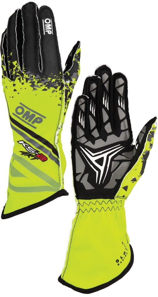 OMP_KS-2_ART_Kart_Racing_Gloves_Yellow_pair_Image