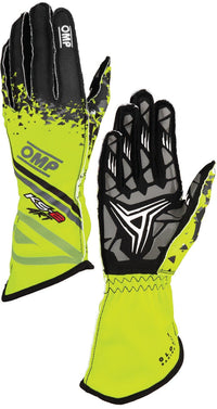 Thumbnail for OMP_KS-2_ART_Kart_Racing_Gloves_Yellow_pair_Image