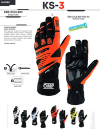 Thumbnail for OMP_KS-3_Kart_Race_Glove_Sale_Image