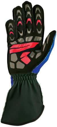 Thumbnail for OMP_ksr2-Kart_Racing_Glove_Blue/black_Palm_Image