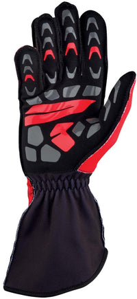 Thumbnail for OMP_ksr2-Kart_Racing_Glove_red/black_Palm_Image