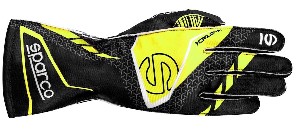 sparco handschuhe kart Sparco K-Attack Karting Gloves 4 / Red/Black