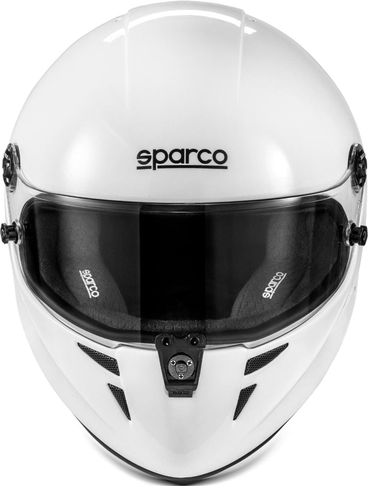 Sparco-Stealth-Helmet-White-Front-shot-view-sale-discount-best-deal-low-price-deal-Sale-flash-rebate-offer-cheap-Image
