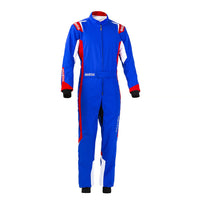 Thumbnail for Sparco-Thunder_kart_race_Suit_blue/red_front_Image