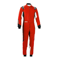 Thumbnail for Sparco-Thunder_kart_race_Suit_red/black_front_Image