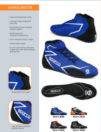 Thumbnail for Sparco_K-Skid_Kart_Racing_Shoe_Image