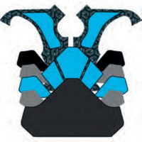 Thumbnail for Sparco_Rib_Vest_Pro_K3_Kart_Racing_Rib_Protector_pads_Image