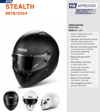 Thumbnail for Sparco_Stealth_Kart-Racing_Helmet_Sale_Image