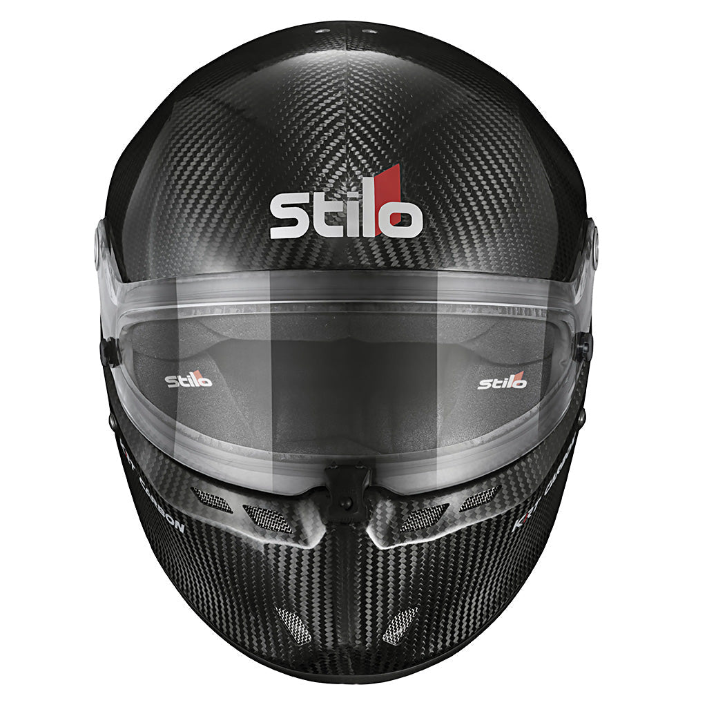 Stilo ST6 KRT Carbon karting helmet approved for kart racing with professional-grade protection