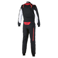 Thumbnail for aalpinestars-kmx-5-kart-racing-suit_Black/WHite_Back_Image