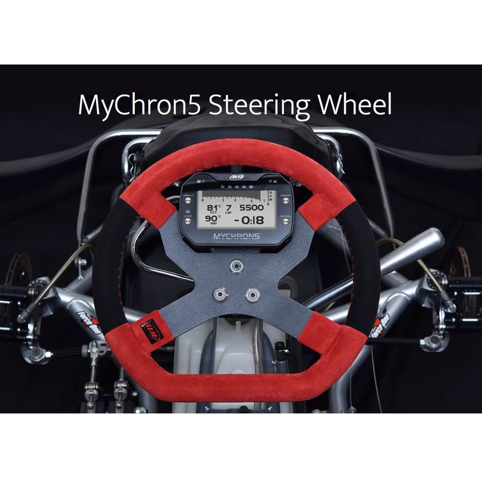 AiM Sports MyChron 5 Karting Steering Wheel - Competition Karting