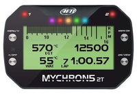 Thumbnail for AiM Sports MyChron 5S 2T Dual-Temperature Karting Dash and Data Logger - Competition Karting