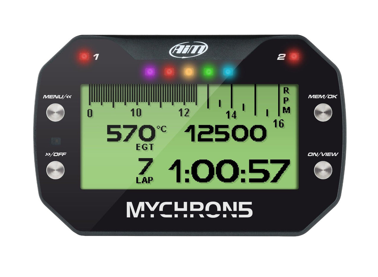 AiM Sports MyChron 5S Karting Dash and Data Logger - Competition Karting