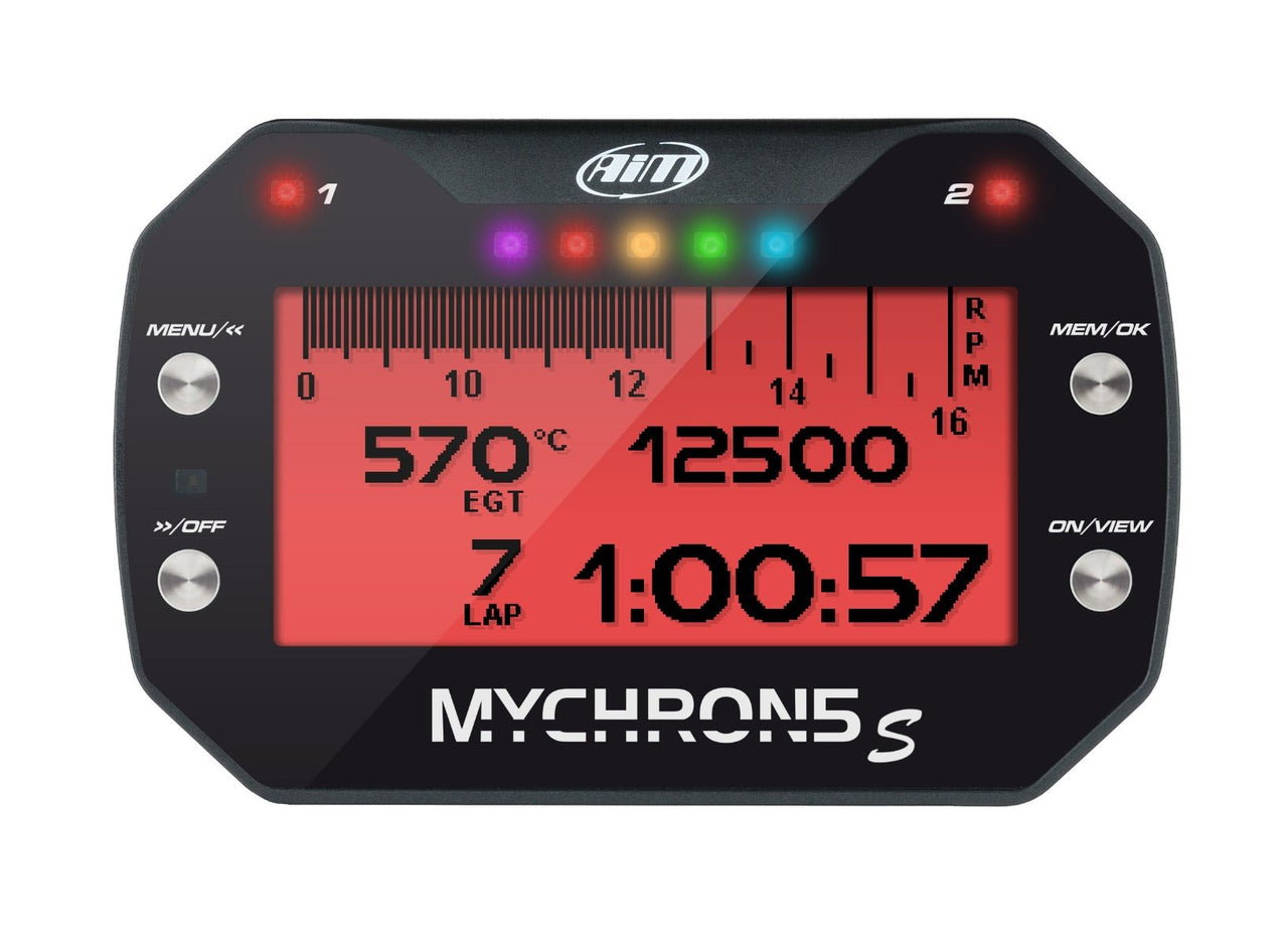 AiM Sports MyChron 5S Karting Dash and Data Logger - Competition Karting