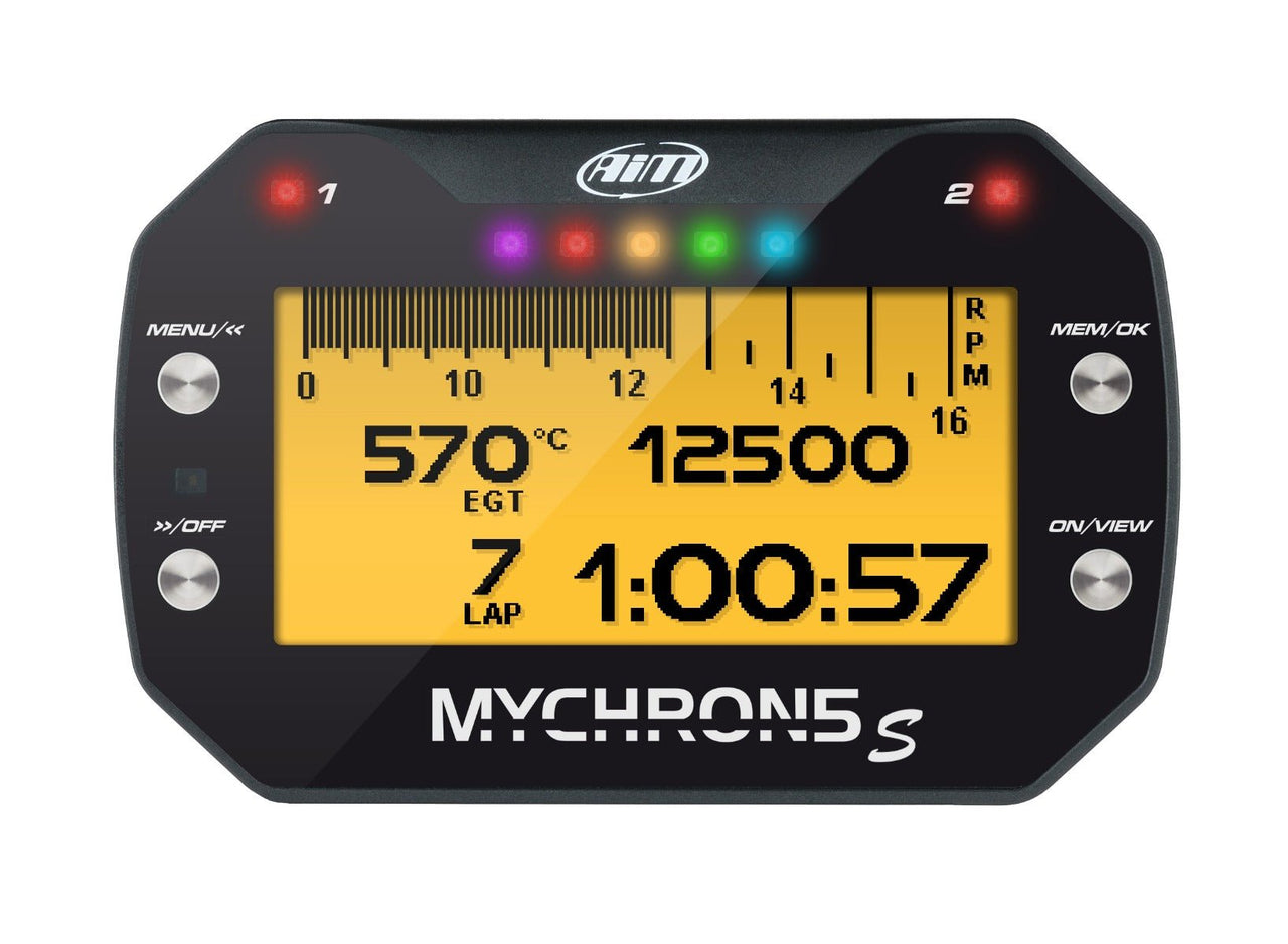 AiM Sports MyChron 5S Karting Dash and Data Logger - Competition Karting