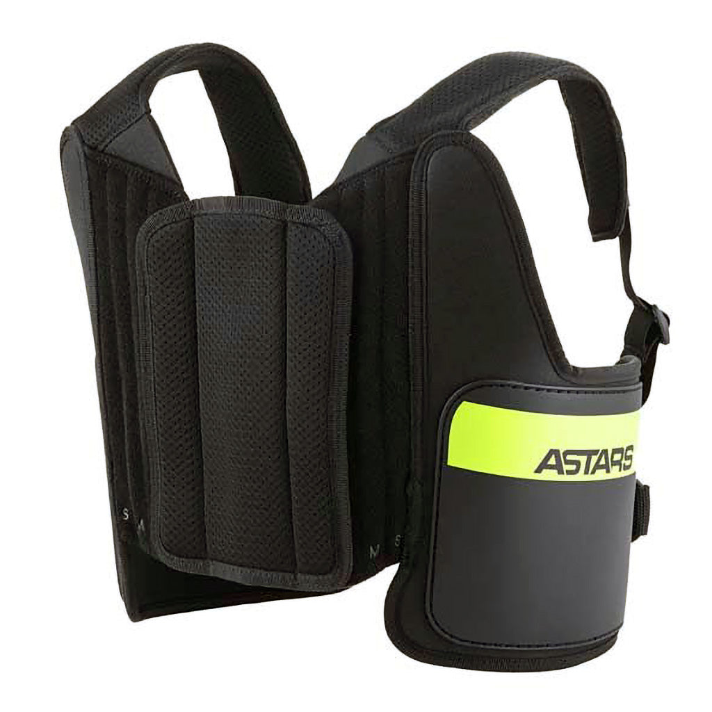 Alpinestars Bionic rib protector worn under a kart racing suit