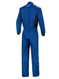 Thumbnail for Alpinestars Indoor Kart Racing Suit V2 blue color rear view