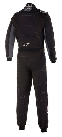 Thumbnail for alpinestars-kmx-3-v2-kart-racing-suit-Black/White-back-Image