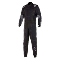 Thumbnail for alpinestars-kmx-3-v2-kart-racing-suit-black-anthracite-Front-image