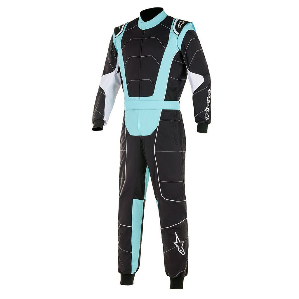 alpinestars-kmx-3-v2-kart-racing-suit-black-turquise-Front_Image