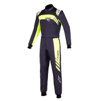 Thumbnail for alpinestars-kmx-9-v2-graphic-3-kart-racing-suit-black-yellow-Front_image