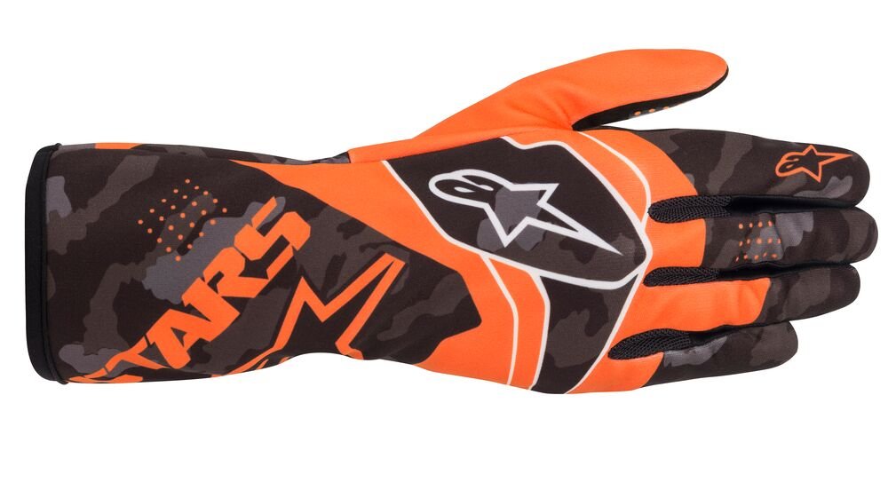 Alpinestars Tech-1 K Race v2 Camo Karting Gloves - Competition Karting