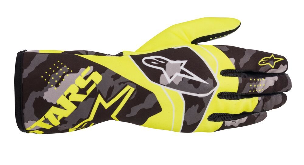 Alpinestars Tech-1 K Race v2 Camo Karting Gloves - Competition Karting