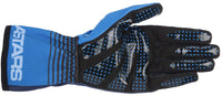 Thumbnail for alpinestars-tech-1-k-race-v2-future-karting-gloves-black/blue_palm_Image