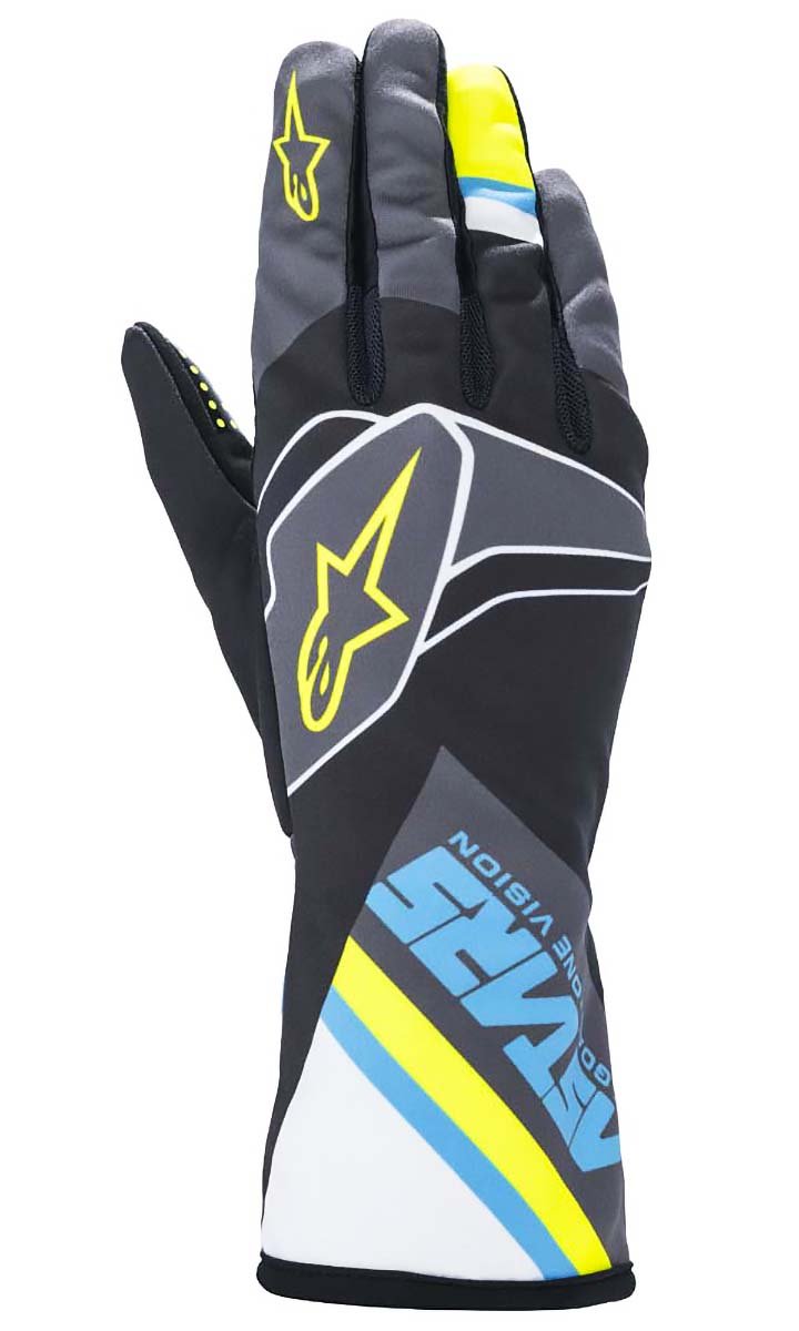 Alpinestars Tech-1 K Race v2 Graphic Karting Gloves - Competition Karting