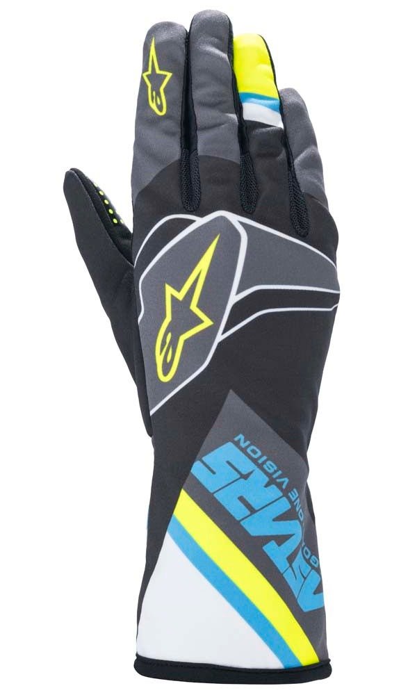 Alpinestars Tech-1 K Race v2 Graphic Karting Gloves - Competition Karting