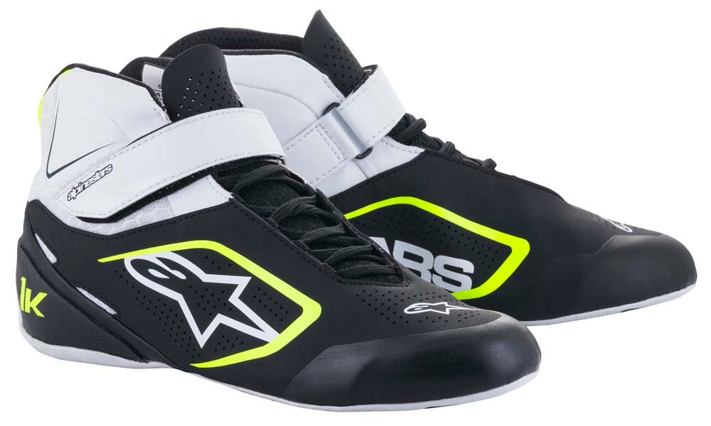 Alpinestars Tech-1 K v2 Karting Shoes - BLACK/YELLOW IMAGE