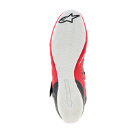 Thumbnail for Alpinestars Tech-1 KX v3 karting shoes red black white sole bottom view