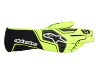 Thumbnail for Alpinestars Tech-1 KX v4 Karting Gloves Safety Yellow/Black back view