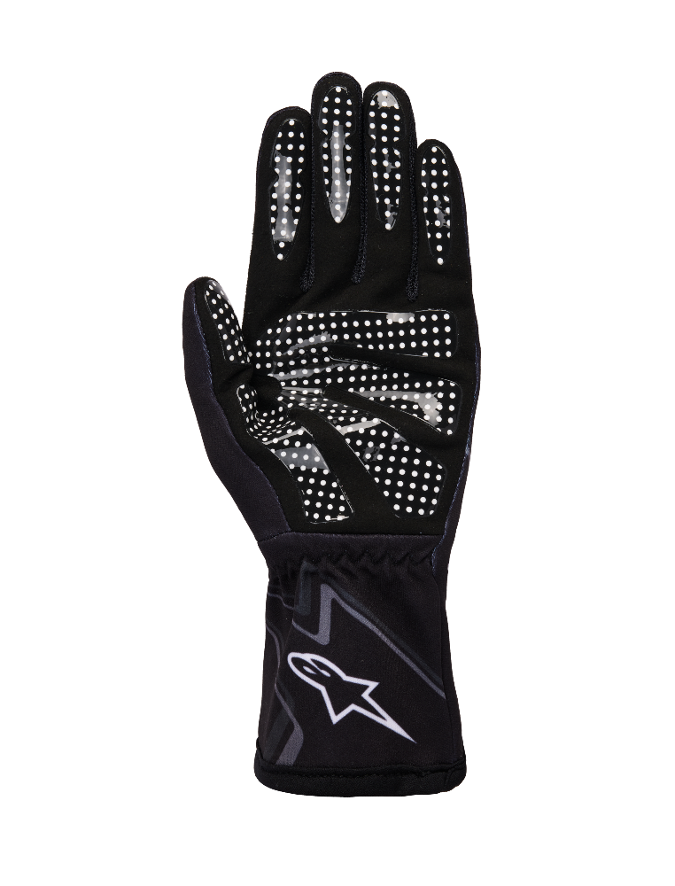 Alpinestars Tech-1 K Race V2 Graphic 1 Black karting gloves grip view image