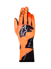 Thumbnail for Alpinestars Tech-1 K Race V2 Graphic 1 Orange karting gloves top view image