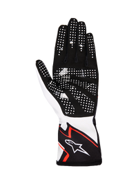 Thumbnail for Alpinestars Tech-1 K Race V2 Graphic 1 White karting gloves palm pattern image